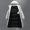 Men's Vests Clothing Down Jacket Men Long Jackets Winter Warm Lightweight White Duck Coats StreetwearOvercoat 231020