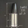 Nieuwe 10ML Plastic Druppelflesjes Met Metalen Tips Lege Naald Fles E-Vloeistof PET Plastic Container voor Sap qecve
