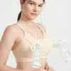 Underpants Handless Steel Rimless Breast Suction Bra With Adjustable Extension Button Seamless Pregnant Women Breastfeeding Underwear