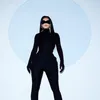 サングラスパンクマンのための未来的なゴーグル女性2023ファッションワンピースシェードアイウェアブランドデザイン