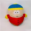 1-American Band South Park Peluche Dessin animé Peluche Poupée Stan Kyle Kenny Catterman Oreiller Pendentif Cadeau d'anniversaire pour enfants Dha4Y