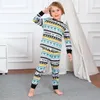 Pigiama Ragazzi Pigiama Halloween Pigiama per bambini Set Bambino Dinosauro Indumenti da notte Ragazze del bambino Unicorno Natale PJS Pigiama invernale 231019