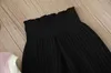 Giyim Setleri Kızlar Örme Takım Yeni Çocuk Çizgili Üst Pantolon 2 Parça Bebek Sonbahar ve Kış Giysileri Trend 1-8y J231020