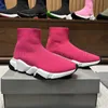 Designer Sneaker Speed Trainer Men Women Triple s Knitted Sock Shoes Embossed Platform Trainers Luxury Outdoor Runner Sneakers size 35-46