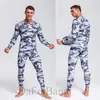 Running Sets Quick Dry Camouflage Men's Running Sets Compression Sports Suits Skinny Tights Clothes Gym Rashguard Fitness Sportswear Men 231019