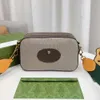 Crossbody Bag 476466 Marmont Vintage Messenger Çantaları Kadın Çanak Çantası Kamera Stili Çanta Lüks Bej Tuval Çantalar Deri Debriyaj Moda Çapraz Vücut 004