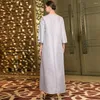 Etnische kleding 2023 Ramadan Eid geborduurde moslimvrouwen maxi-jurk Elegant Dubai Turkije Kaftan Islamitische avondjurk Kaftan gewaad