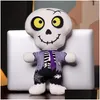 2023 Halloween Peluche Bambola di zucca Scheletro di vampiro Divertente cuscino decorativo Dhwdu