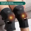 Leg Massagers Electric Heating Knee Pads Massage Instrument Compress Calf Massager Leg Compreses Physiotherapy Arthritis Pain Relief Heat 231020