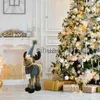 Décorations de Noël Jouets en peluche de renne simulés Poupées en peluche de cerf de Noël Jouets en peluche d'élan de Noël Décoration de Noël Joyeux Nouvel An Meilleur cadeau pour enfants x10