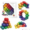 Ein Kreuzpuzzle Vielseitiger Dekompressionsball 3D Neues magisches Spielzeug Dhoij