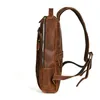 Рюкзак AETOO Retro Crazy Horse Skin мужской для деловых поездок 15-дюймовая кожаная сумка для компьютера