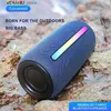 Handy-Lautsprecher YOUXIU Bluetooth-Lautsprecher Tragbarer HiFi-Stereo-Wasserdichter Soundbox-Musik-Zentrallautsprecher Camping-Lautsprecher Außenlautsprecher Q231021