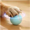 Cat Toys Smart Cat Toys Matic Rolling Ball Electric Interactive For Cats Training Self-Moving Kitten Pet Accessories Home Garden Pet S DHCBG