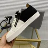 Zapatos casuales de cuero real de diseñador para hombre Tamaño 34-48 Mocasines de cuero de alta calidad de lujo Zapatillas de deporte de tendencia para mujer Unisex GZ Pareja Zapatos de tenis con diamantes de imitación MD0045