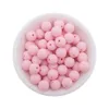 Jouets de dentition Fkisbox 500 pièces Silicone 15mm perles rondes en vrac bébé dentition sucette chaîne accessoires dent soins infirmiers à croquer cadeau bricolage sans BPA 231020