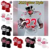 Cedrick Hawkins Jr. Brenten Jones 2023 Nouveaux maillots de football Ohio State Buckeyes Ryan Rudzinski Parker Lewis Casey Magyar Austin Snyder Collin Johnson Maillots