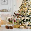 Décorations de Noël Jouets en peluche de renne simulés Poupées en peluche de cerf de Noël Jouets en peluche d'élan de Noël Décoration de Noël Joyeux Nouvel An Meilleur cadeau pour enfants x10