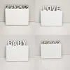 Sublimation Blank Picture Frames Wood This Is Us Love Lettering Photo Board DIY White Family Home Album Frame Living Room 180*150*5mm 8 6bd