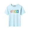 Luxury Tshirts Kid Designers Boy Tops Childrens Suit Girl T-shirts Printed Clothing Cotton Kids T Shirts G Baby Clothes CHD2310208 esskids