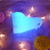 Lámparas Sombras Alpaca LED Luz de noche Sensor táctil Colorido Silicona Animal Lámpara con pilas Dormitorio Lámpara de noche para niños Regalo de bebé 231019