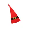 Weihnachtsmütze, modisch für Kinder und Erwachsene, Plüschhut, Dekoration, Weihnachtsmann, drahtförmiger Hut, lange Mütze für Erwachsene