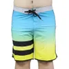 Costume da bagno a righe in tessuto elastico Costume da bagno da uomo Costumi da bagno Pantaloni da bagno Quick Dry Pantaloni da surf Bermuda Pantaloncini da surf Beac212D