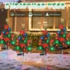 Decorazioni natalizie 24 luci solari per albero di Natale Luci a LED per esterni impermeabili per albero di Natale, prato, giardino, per la navigazione, decorazione di strade e cortili