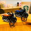 INS Mini Harley Return Car, школьная сумка, подвеска, изысканная пара, сеть, красная модель мотоцикла, брелок в подарок