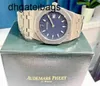 Montre Audemar Pigue Montre Audpi Abby Montres Automatique Piglet 56175st Royal Oak Ssteel 33 mm Quartz avec Plaque Snack Bleue A+