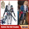 Cosplay Anime Game Honkai:star Rail Cosplay Kostuum Yanqing Outfits Prachtige knappe pruik Pak voor mannen Feest Karneval Halloween Volledige set