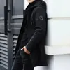 Men's Down Parkas 2023 Plus Size Winter Warm Jacket Fleece Parka Coat Black Hooded Windbreaker Outwear Fleec Long 8XL 231020