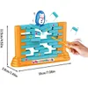 Andra leksaker Saving Block Game Fun Stacking Block Demolish Wall Toy for Kids Fine Motor Trainning Puzzle Party Board Games 231019