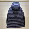 Veste courte en duvet pour femme, coupe cintrée, Parka chaude à capuche de styliste, avec poches, automne et hiver