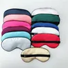 Neue Seiden-Schlafaugenmaske, Reise-Rest-Relax, gepolsterte Augenschutz-Abdeckung, Augenklappe, Sehpflege, Schlafmasken, tragbare Augenbinde
