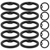 Hundekragen Silencers- 15pcs Hanging Circle Professionelle tragbare kreative Dogag-Ring-Lieferungen Tags Tags