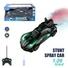 Electric RC Car 1 20 Mini RC Remote Control Drift Spray Racing med Light Toys for Boys Gift 2 4G Kids Fordon Barndagsgåvor 231019