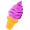 Party Decoration Simulation Ice Cream Miniture Fake Toy Artificial Glass Po Prop PVC Toddler