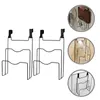 Contenitori per cucina 2 pezzi tagliere coperchio pentola rack organizer per porta dell'armadio gadget riutilizzabile per copertura padella