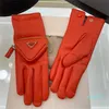 Designerski rękawica zimowa skóra ciepłe rękawiczki palców Kobiety rękawiczki Open-Palm Motocykl Rękawicy Sport Mitts Baseball