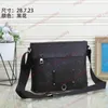 Modeontwerper crossbody tassen heren aktetassen Bruine messenger schoudertassen zwarte geruite handtas portemonnees dames enveloptas