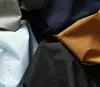 Jaqueta masculina de algodão com logotipo impresso, cor sólida, à prova de vento, à prova d'água, leve, espessada, quente
