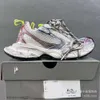 Traccia Balencaga 3XL Sneaker Scarpe da uomo Designer Sneaker Triple S Sport Paris Generation 2023 Sport Suole spesse rialzate Indossate Sporche Scarpe effetto usurato