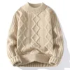 Męskie swetry mężczyźni Białe ubrania okollarowe Winter Vintage Sweter Płaszcze Solid Sided Pullover Mens Turtleck Autumn S3xl 231020