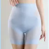 Shapers pour femmes Corps sans couture Femmes Taille haute Tummy Control Shorts Bulifter Minceur Shapewear Ultra Thin Ice Soie Shaping Pantalon