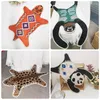 Carpets Crystal Velvet Special-shaped Printed Animal Floor Mat Fashion High Quality Soft Rug Gift Party Decoration