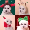 Hundkläder Pet Cat Christmas Hat Valp Tillbehör för små hundar Kostymhattar Katter Kostymer leveranser