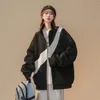 Sweats à capuche pour femmes Automne Zip Up Streetwear Vintage Coton Lâche Sweat Veste Harajuku Manteaux Femmes Casual Cardigan Vestes Vêtements