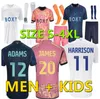 23 24 Leeds UnitedS Summerville Soccer Jerseys Harrison Aaronson Home Away 2023 2024 Bamford Luis Sinisterra fans Player Version Football Shirt Kids Sets