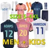 23 24 LEEDS UNITEDS SUMMERVILLE Soccer Jerseys HARRISON AARONSON home away 2023 2024 BAMFORD Luis SINISTERRA Fans player version football shirt kids sets